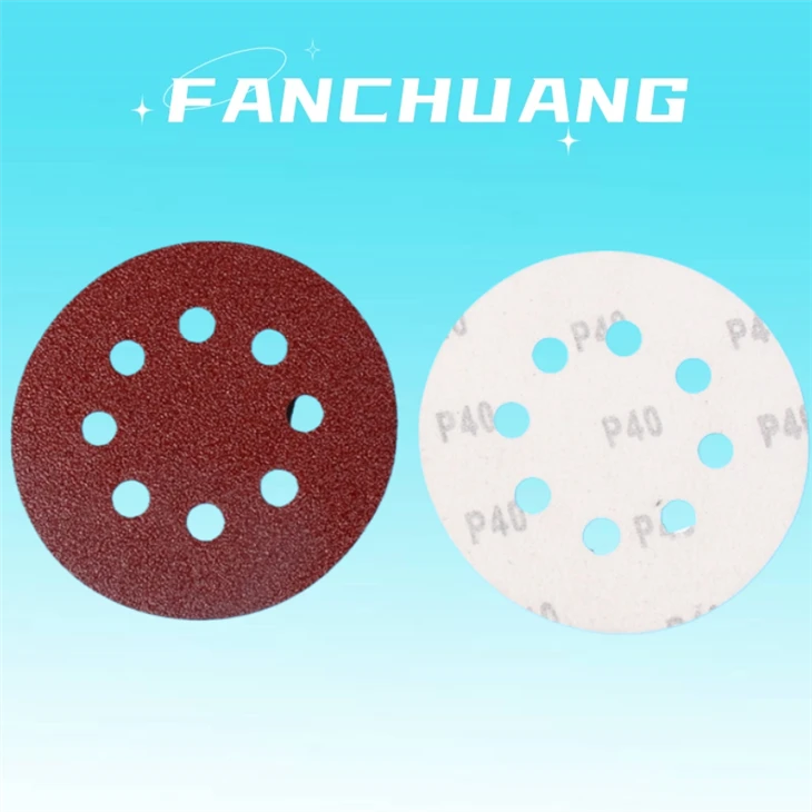 5'' 125mm Self Adhesive Sanding Discs，8Hholes