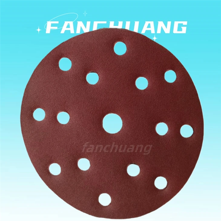 15 Holes Red Sanding Paper