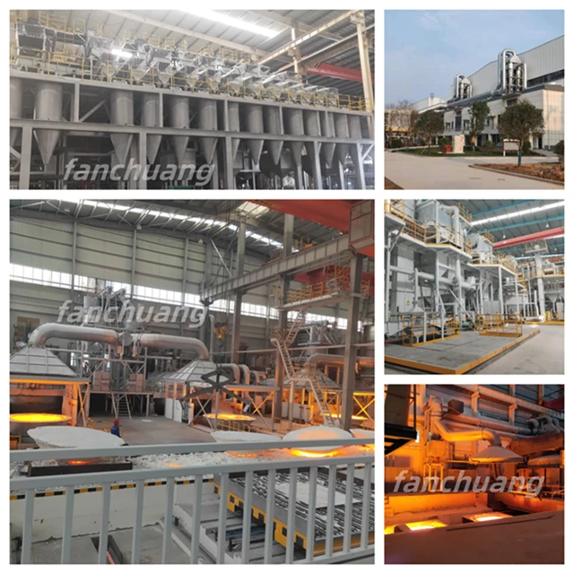 fanchang workshop of white aluminium oxide