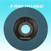 4-1/2 Zoll 115 mm blaue Lamellenscheibe aus Zirkonoxid-Aluminiumoxid