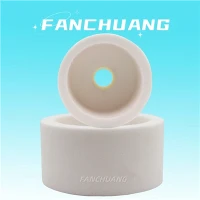 Gerade Topfschleifscheibe aus Aluminiumoxid, weiß