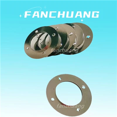 VERNICKELTE BUCHSE 37 mm x 22,40 mm x 2,8 mm